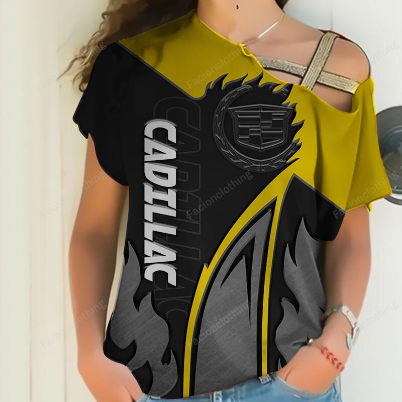 Sportswearmerch Cadillac Car Personalized Women Shirt For Fan