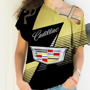 Sportswearmerch Cadillac Car Strapless Sleeve Short For Fan