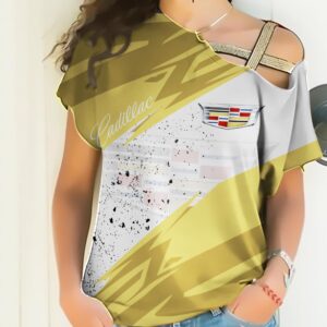 Sportswearmerch Cadillac Car Strapless Sleeve Short For Fan