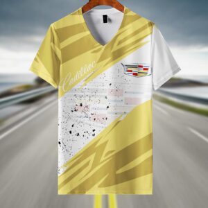 Sportswearmerch Cadillac Car V-neck Women T-shirt For Fan