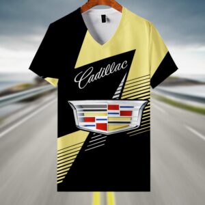Sportswearmerch Cadillac Car V-neck Women T-shirt For Fan