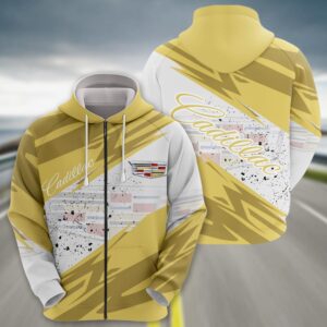 Sportswearmerch Cadillac Car Zip Hoodie For Fan