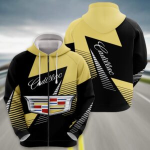 Sportswearmerch Cadillac Car Zip Hoodie For Fan