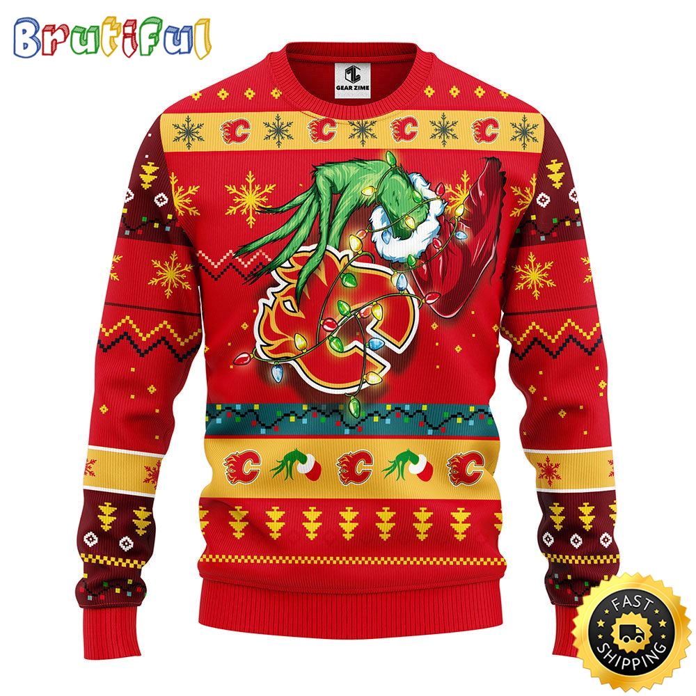 Sportswearmerch Calgary Flames NHL Christmas For Fan