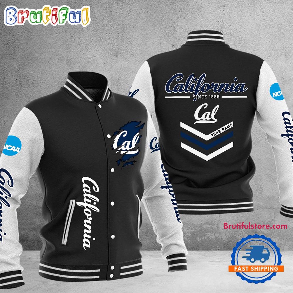 Sportswearmerch California Golden Bears NCAA Personalized Personalized Baseball Jacket For Fan