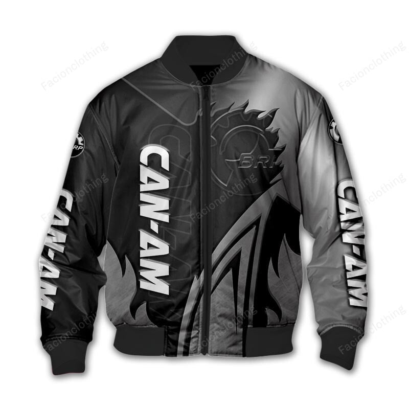 Sportswearmerch Can-Am Motorcycle Personalized Bomber Jacket For Fan