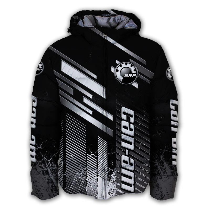 Sportswearmerch Can-Am Motorcycle Personalized Puffer Jacket For Fan