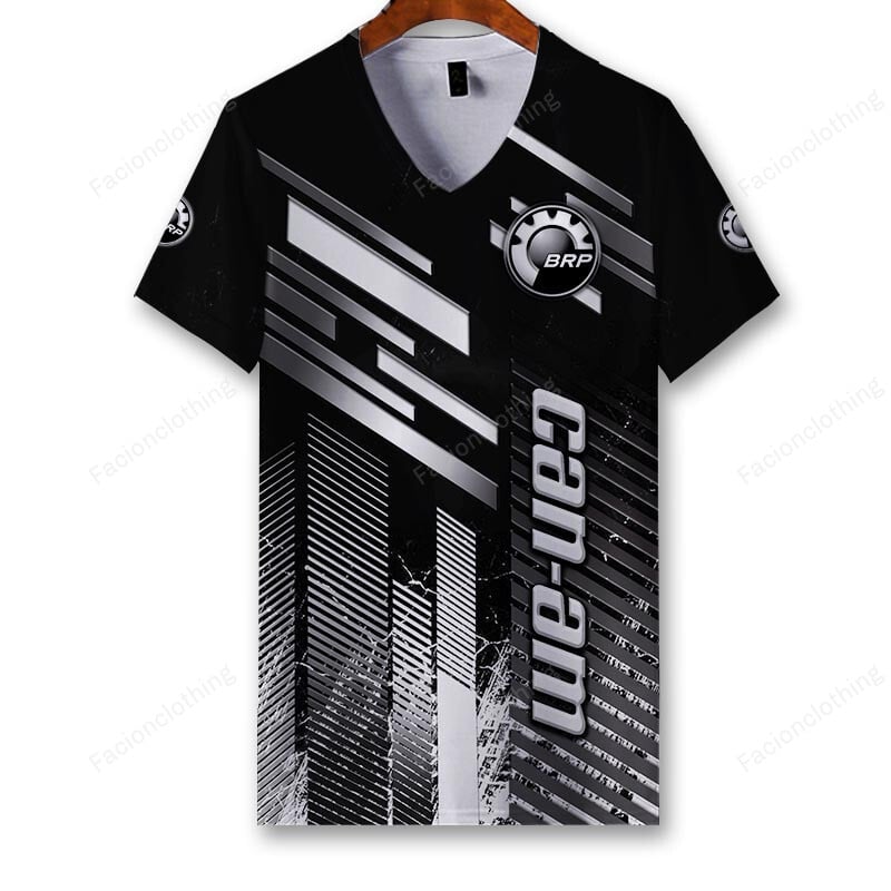 Sportswearmerch Can-Am Motorcycle Personalized V-neck Women T-shirt For Fan
