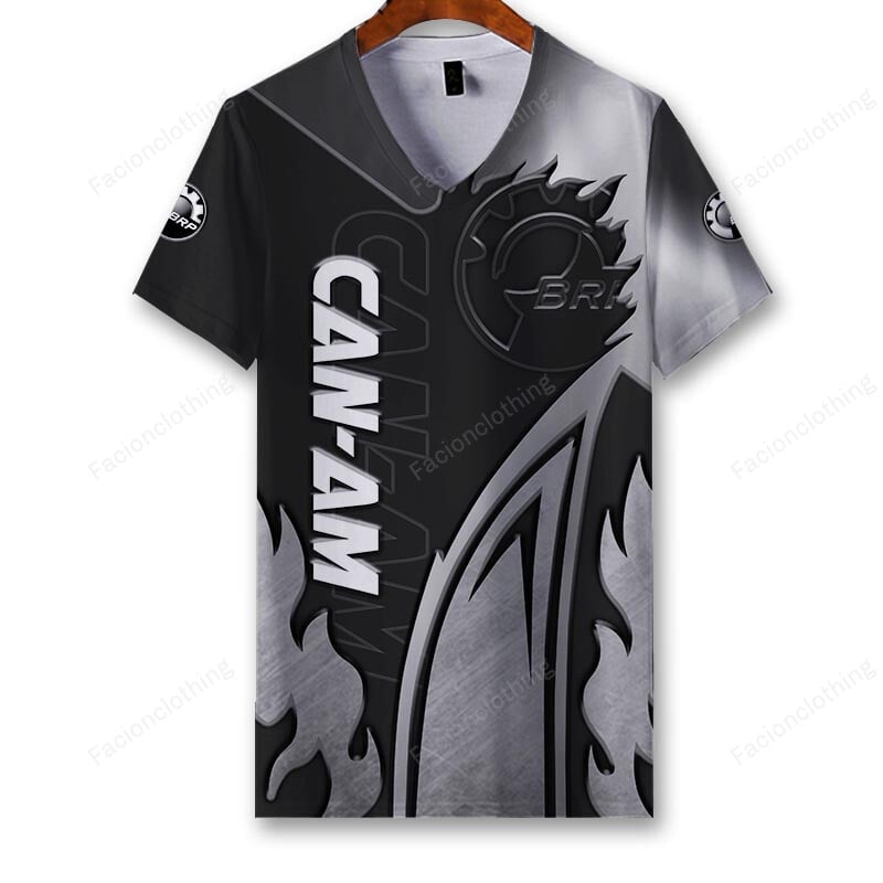 Sportswearmerch Can-Am Motorcycle Personalized V-neck Women T-shirt For Fan