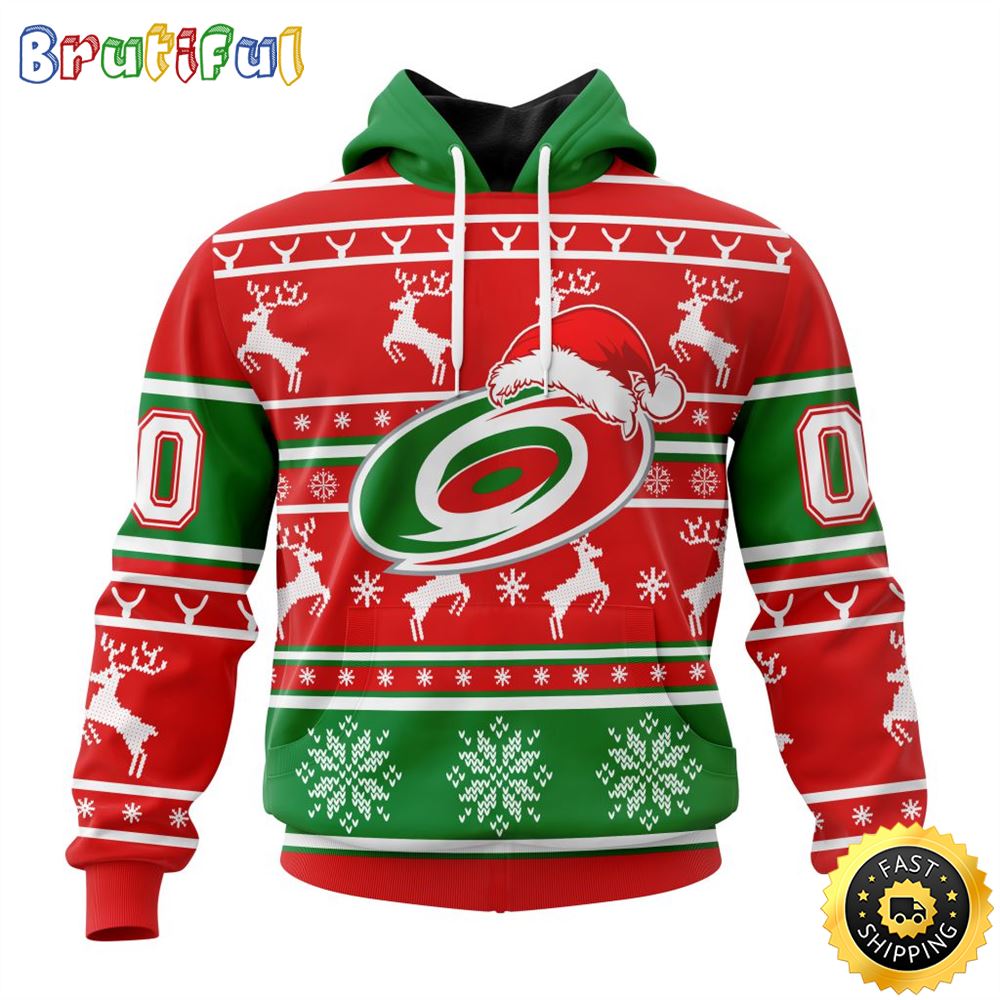 Sportswearmerch Carolina Hurricanes NHL Christmas Hoodie For Fan