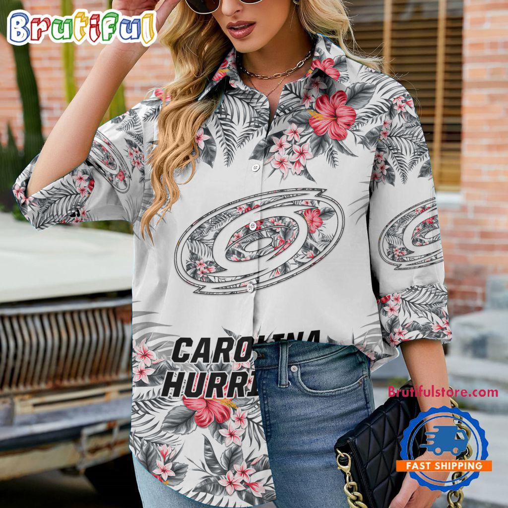 Sportswearmerch Carolina Hurricanes NHL Special Hockey Women's Casual Shirt For Fan