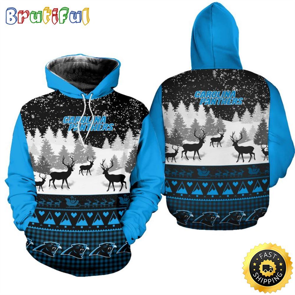 Sportswearmerch Carolina Panthers NFL Christmas Hoodie For Fan