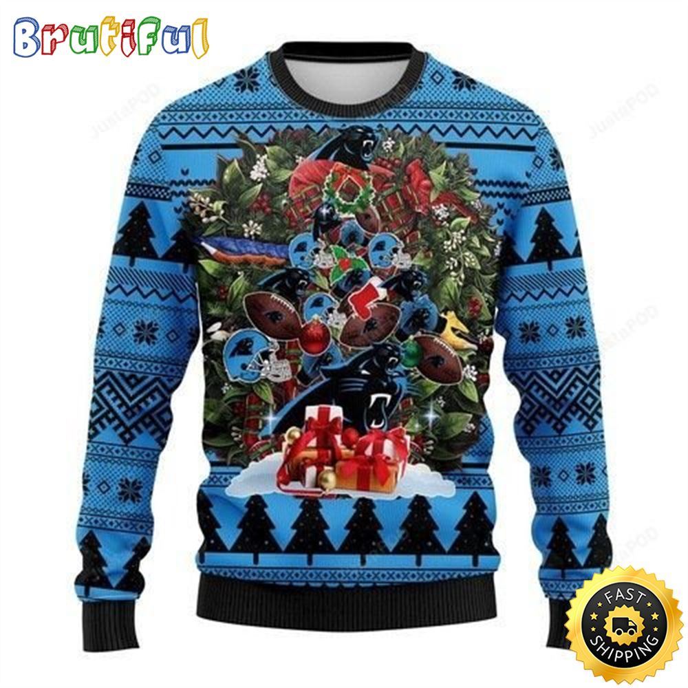 Sportswearmerch Carolina Panthers NFL Christmas Sweater For Fan