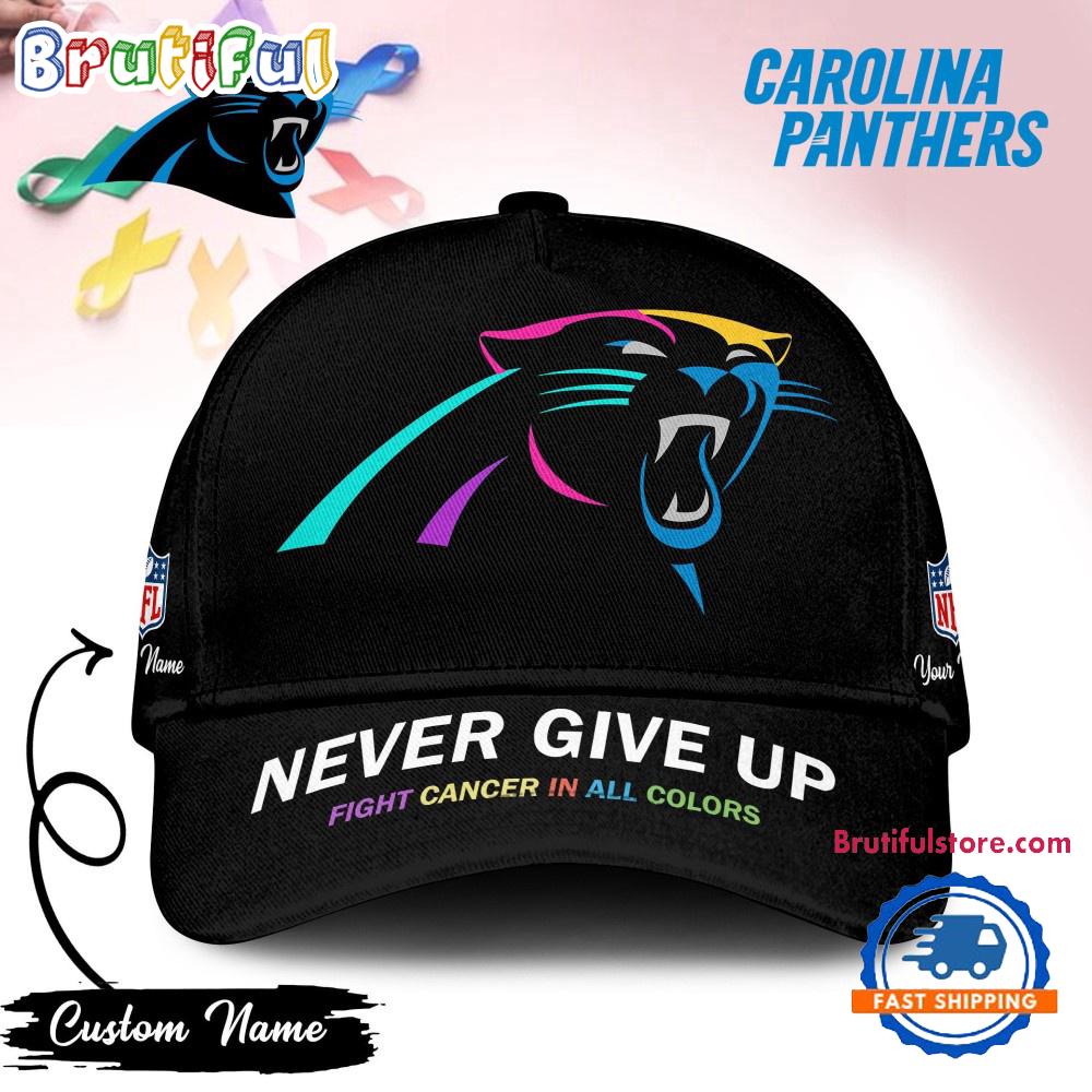 Sportswearmerch Carolina Panthers NFL Never Give Up Classic Cap For Fan