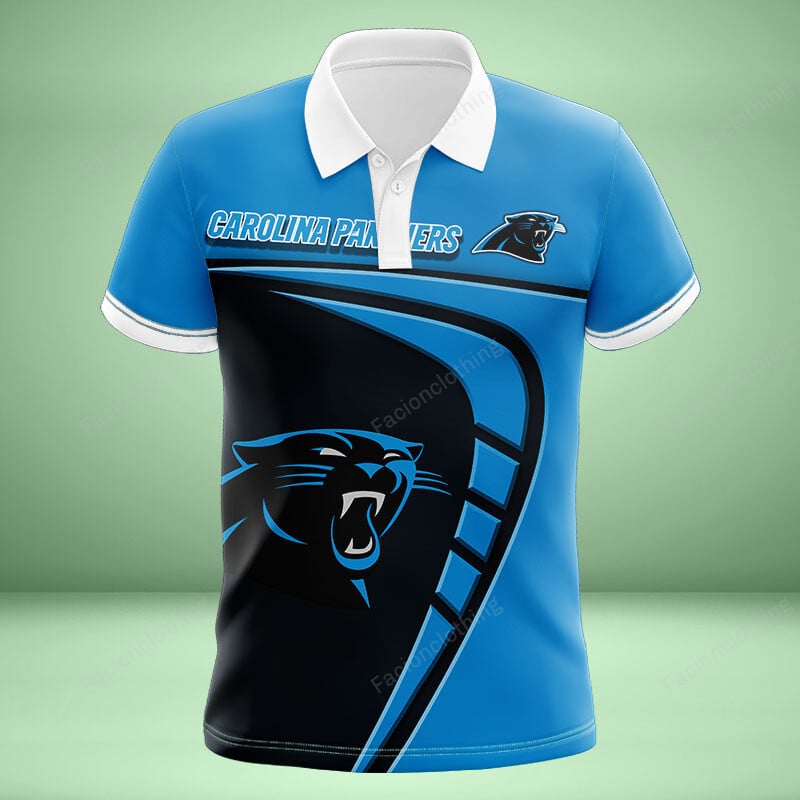 Sportswearmerch Carolina Panthers NFL Personalized Polo Shirt For Fan