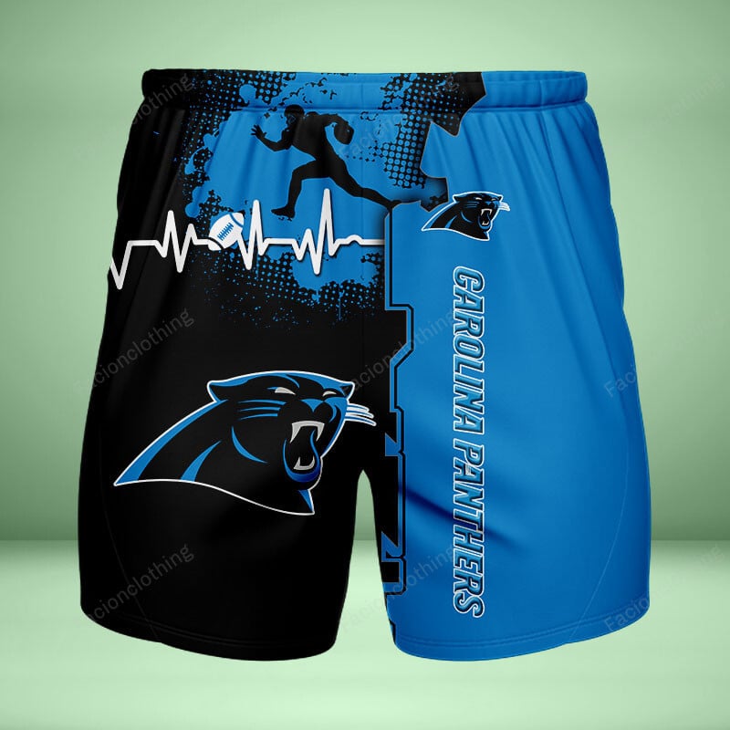 Sportswearmerch Carolina Panthers NFL Personalized Short Pant For Fan