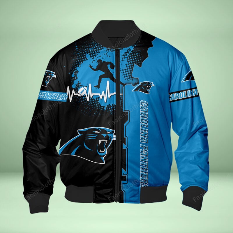 Sportswearmerch Carolina Panthers NFL Personalized Short PantBomber Jacket For Fan