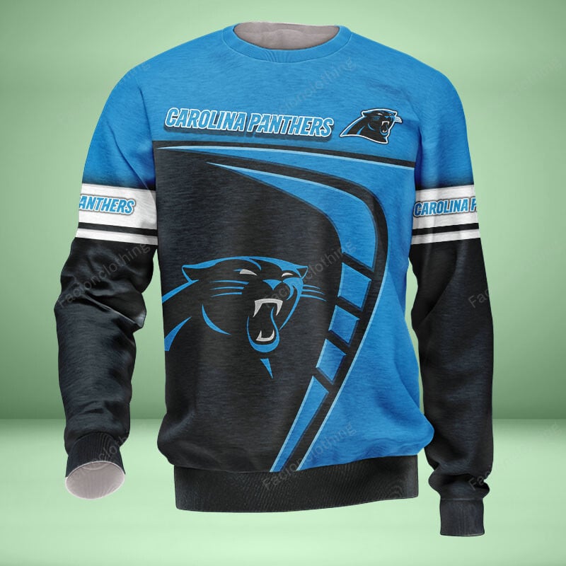 Sportswearmerch Carolina Panthers NFL Personalized Sweater For Fan