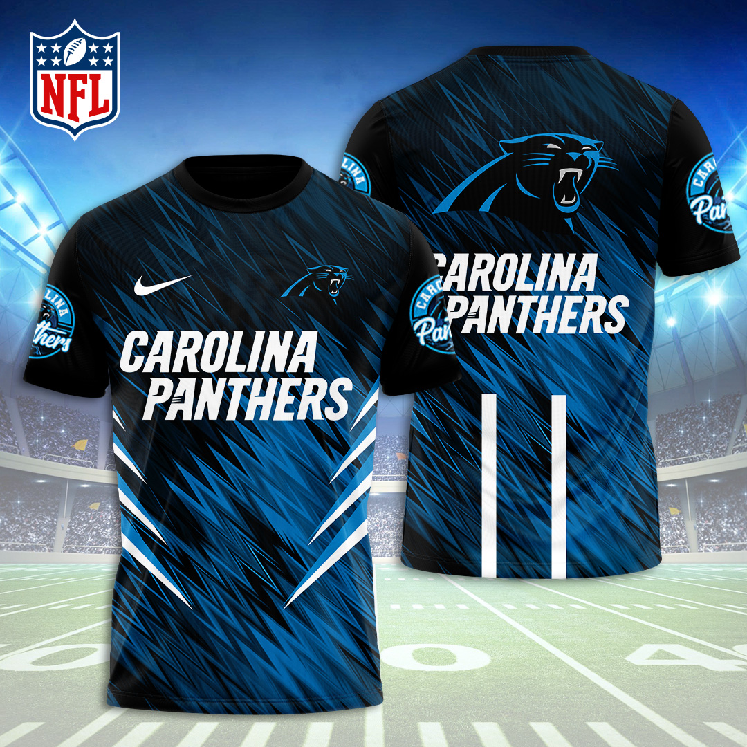 Sportswearmerch Carolina Panthers NFL Personalized T-shirt For Fan
