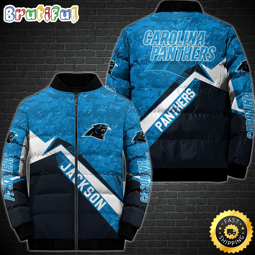 Sportswearmerch Carolina Panthers NFL Sport Down Puffer Jacket For Fan