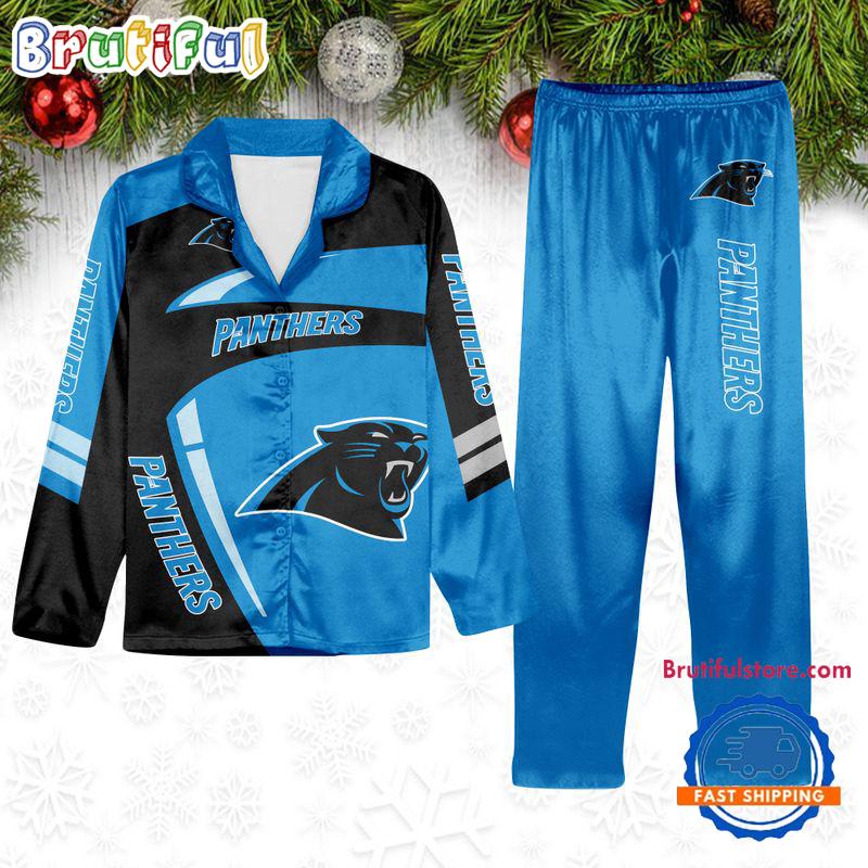 Sportswearmerch Carolina Panthers NFL Winter Season Personalized Pajamas Set For Fan