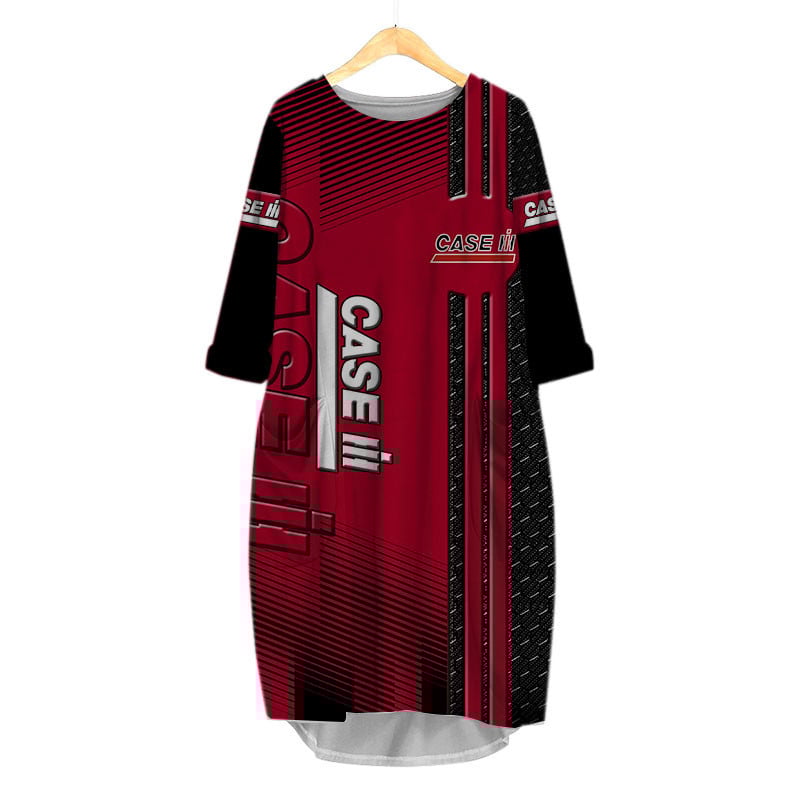 Sportswearmerch Case IH Personalized Fashion Pocket Dress For Fan