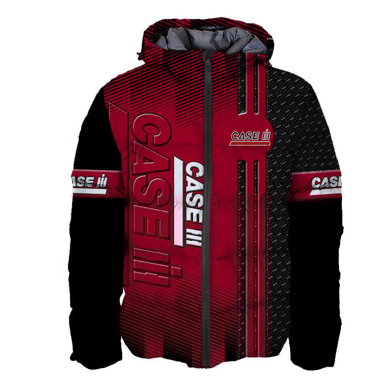 Sportswearmerch Case IH Personalized Fashion Puffer Jacket For Fan
