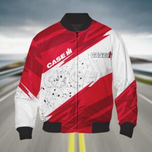 Sportswearmerch Case IH Tractor Bomber Jacket For Fan