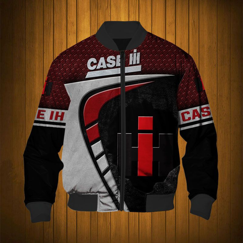 Sportswearmerch Case IH Tractor Personalized Fashion Bomber Jacket For Fan
