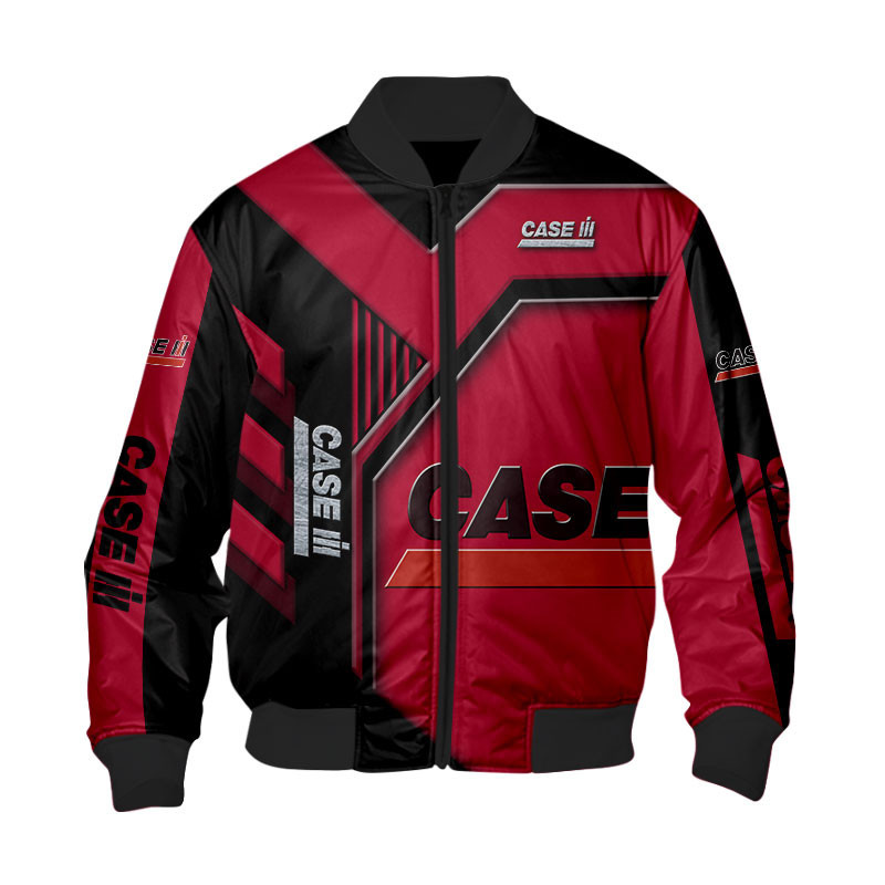 Sportswearmerch Case IH Tractor Personalized Fashion Bomber Jacket For Fan
