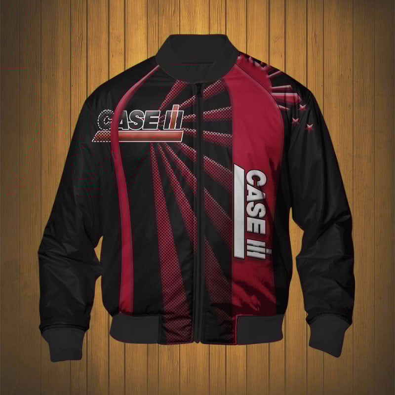 Sportswearmerch Case IH Tractor Personalized Fashion Bomber Jacket For Fan