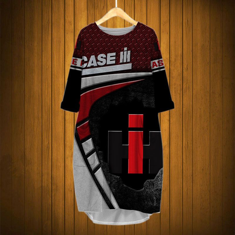 Sportswearmerch Case IH Tractor Personalized Fashion Pocket Dress For Fan