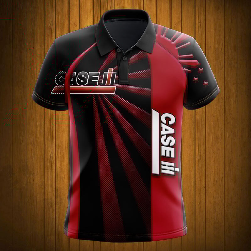 Sportswearmerch Case IH Tractor Personalized Fashion Polo Shirt For Fan
