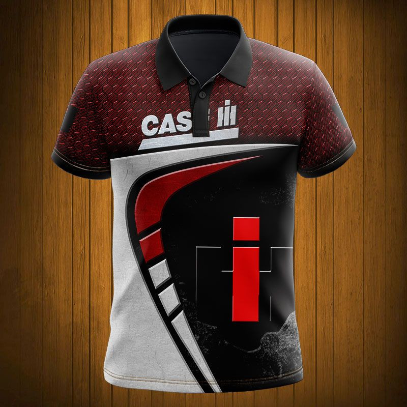 Sportswearmerch Case IH Tractor Personalized Fashion Polo Shirt For Fan