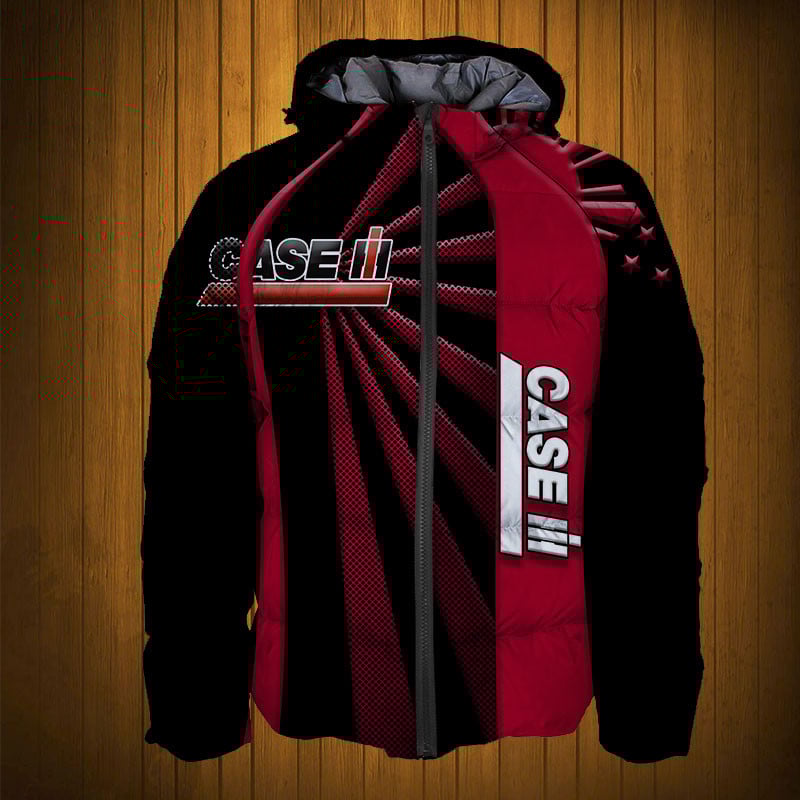 Sportswearmerch Case IH Tractor Personalized Fashion Puffer Jacket For Fan
