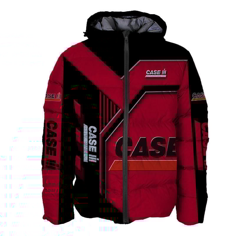 Sportswearmerch Case IH Tractor Personalized Fashion Puffer Jacket For Fan