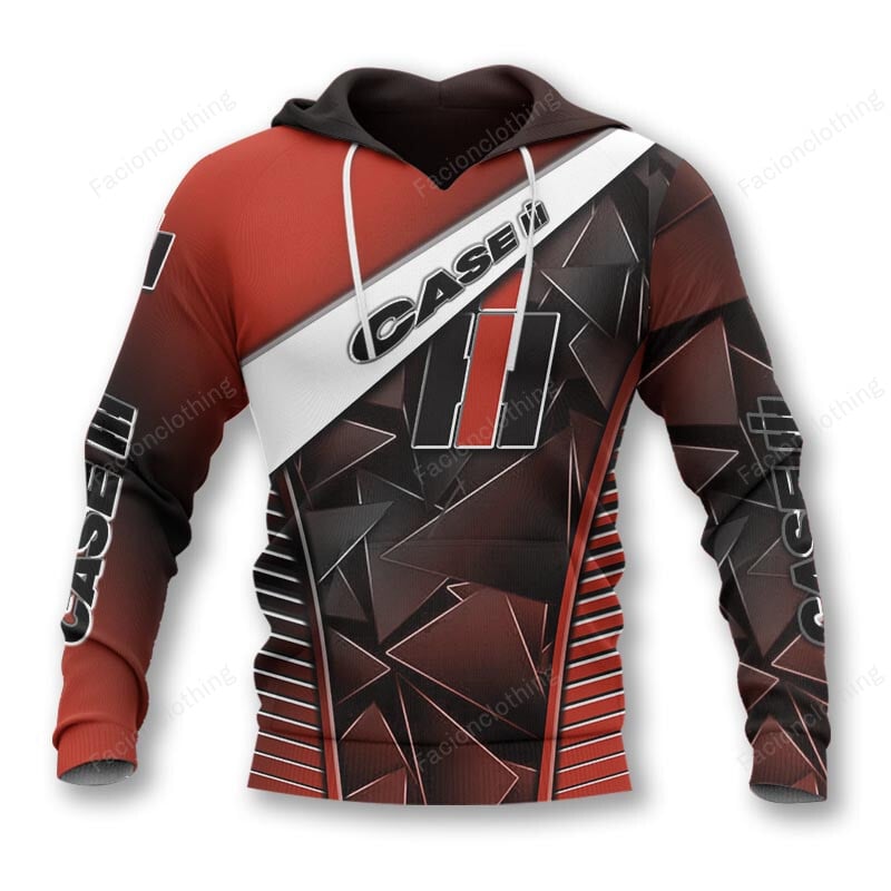 Sportswearmerch Case IH Tractor Personalized Hoodie For Fan