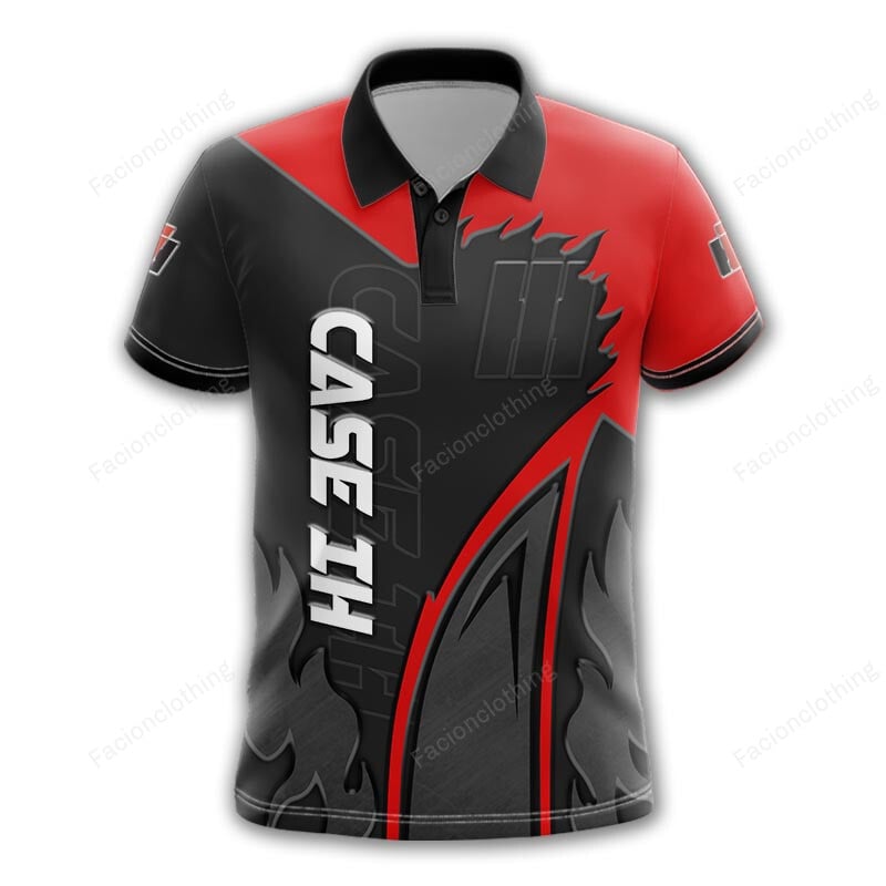 Sportswearmerch Case IH Tractor Personalized Polo For Fan