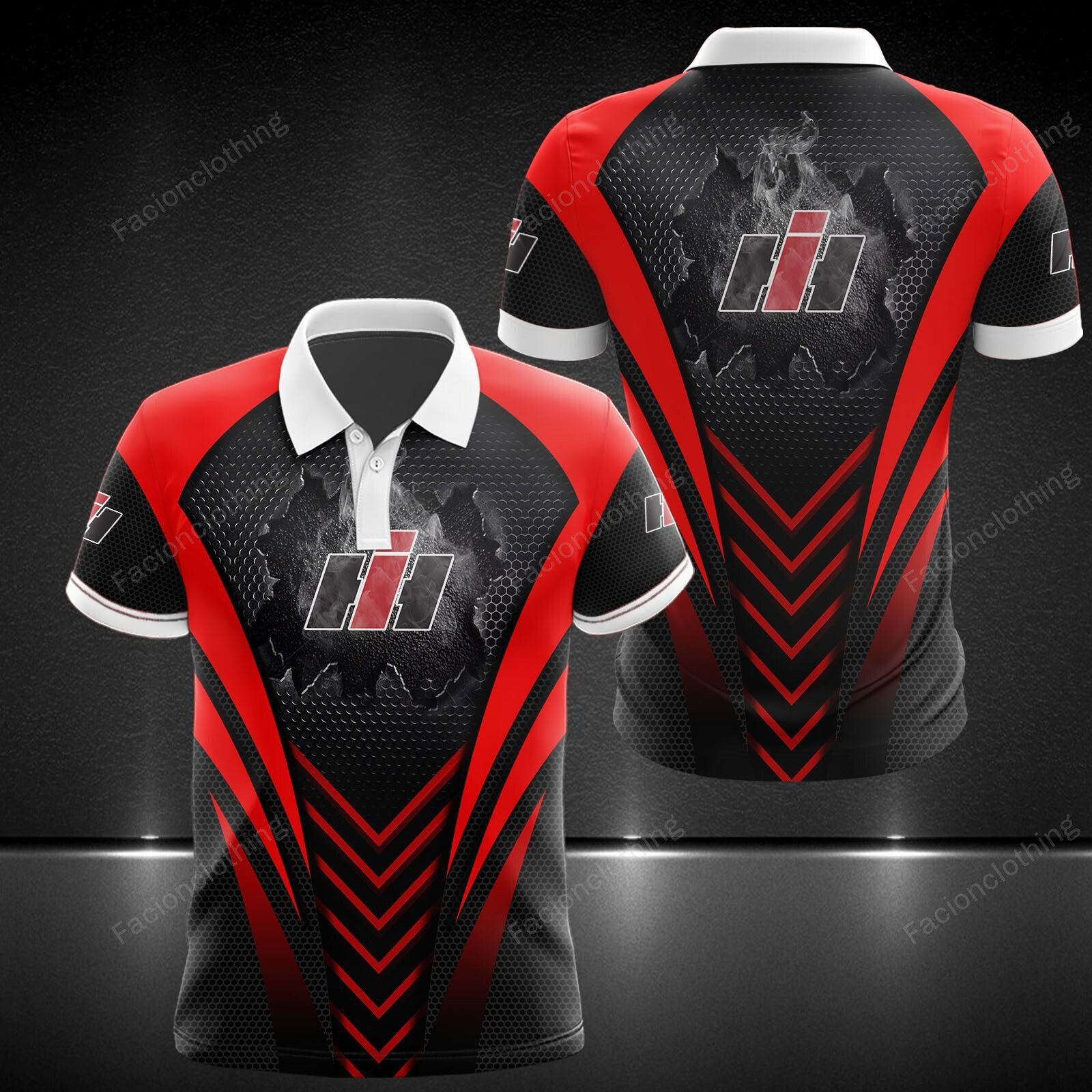 Sportswearmerch Case IH Tractor Personalized Polo Shirt For Fan