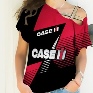 Sportswearmerch Case IH Tractor Strapless Sleeve Short For Fan