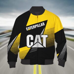 Sportswearmerch Caterpillar Car Bomber Jacket For Fan