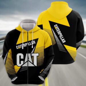Sportswearmerch Caterpillar Car Zip Hoodie For Fan