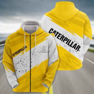 Sportswearmerch Caterpillar Car Zip Hoodie For Fan