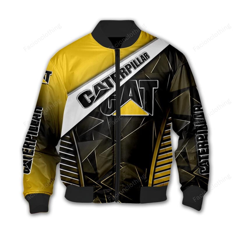 Sportswearmerch Caterpillar Inc Tractor Personalized Bomber Jacket For Fan