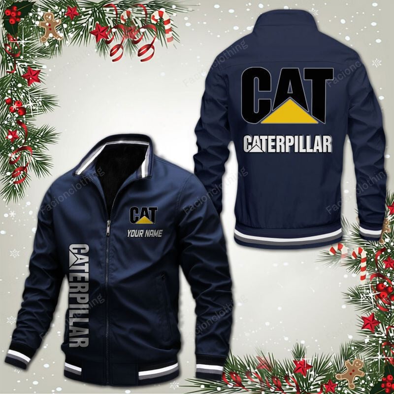 Sportswearmerch Caterpillar Inc Tractor Personalized Bomber Jacket For Fan