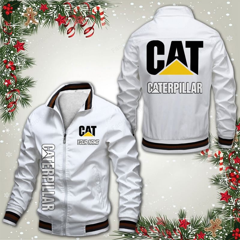 Sportswearmerch Caterpillar Inc Tractor Personalized Bomber Jacket For Fan