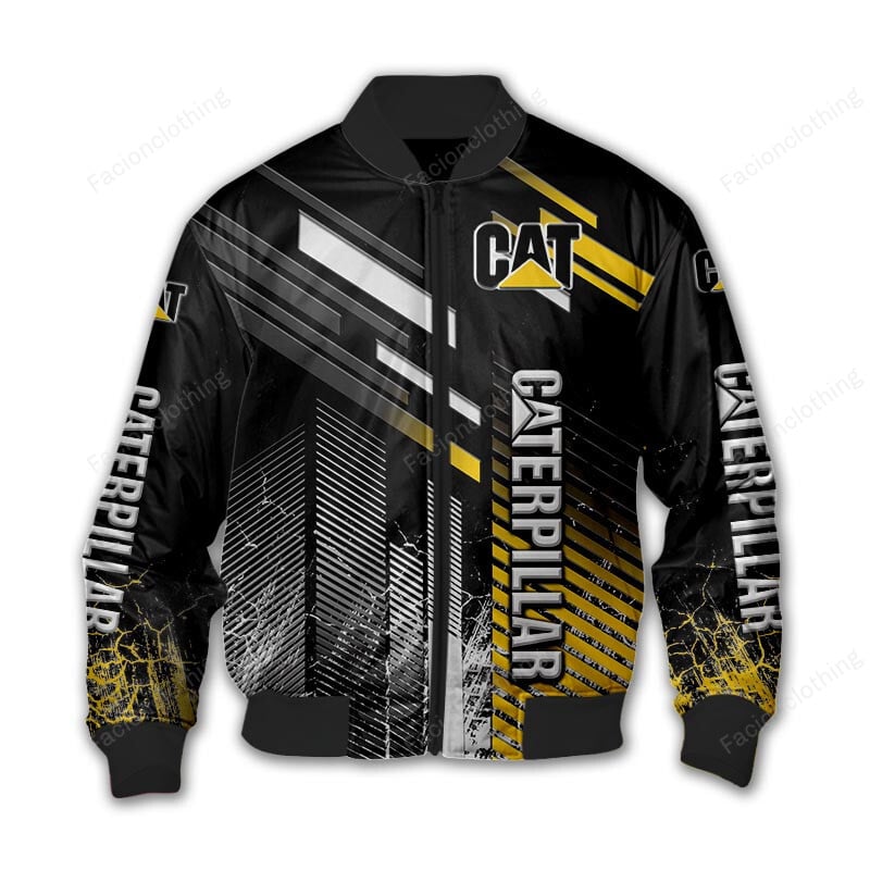 Sportswearmerch Caterpillar Inc Tractor Personalized Bomber Jacket For Fan