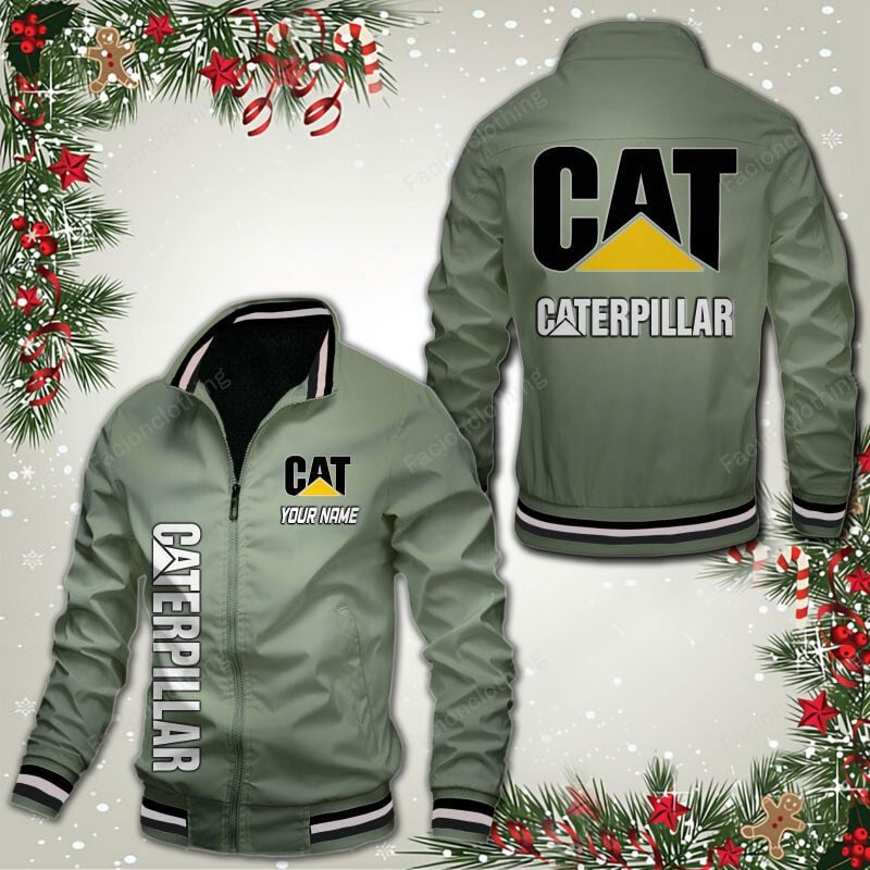 Sportswearmerch Caterpillar Inc Tractor Personalized Bomber Jacket For Fan
