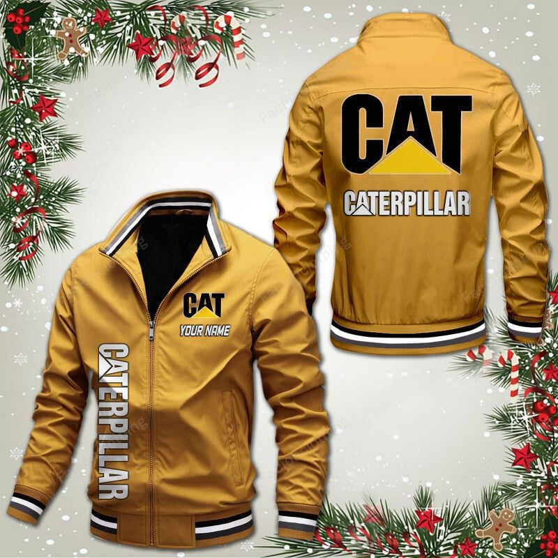 Sportswearmerch Caterpillar Inc Tractor Personalized Bomber Jacket For Fan
