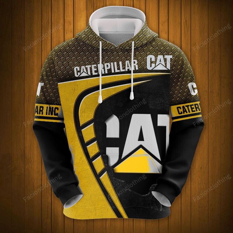 Sportswearmerch Caterpillar Inc Tractor Personalized Fashion Hoodie For Fan
